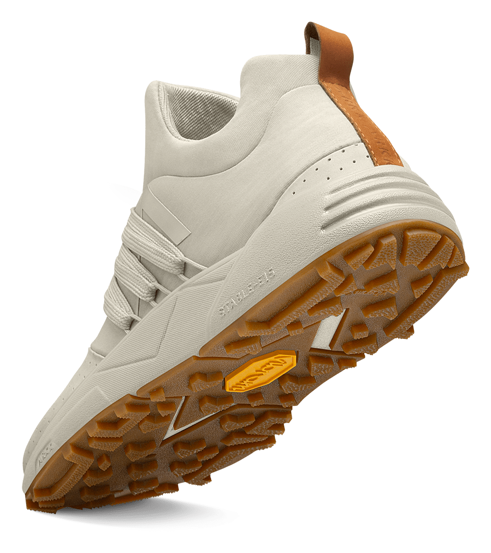 ARKK Collection Raven Nubuck S-E15 Vibram | Pelican Brown Gum | Men Raven